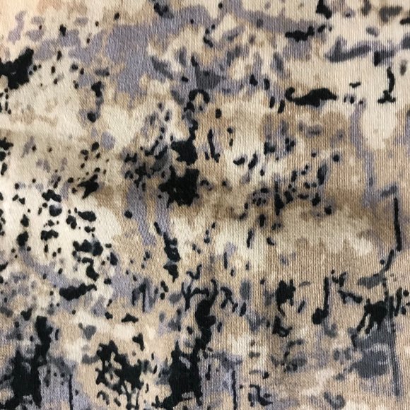 Stylish Women's Skinny Pants - Black and Tan - Picture 4 of 5